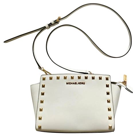 sac blanc et noir michael kors|Sacs à bandoulière Blanc pour femme .